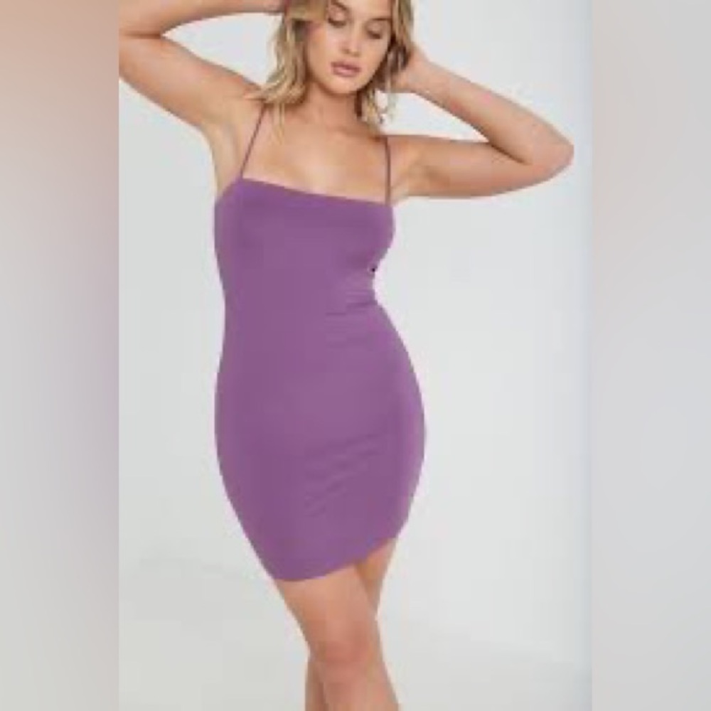 Mini lavender dress
